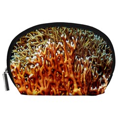 Fire Coral 1 Accessory Pouches (large)  by trendistuff