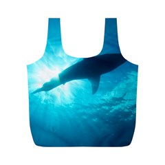 Great White Shark 6 Full Print Recycle Bags (m)  by trendistuff