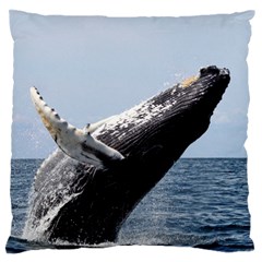 Humpback 2 Standard Flano Cushion Case (two Sides) by trendistuff