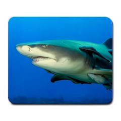 Lemon Shark Large Mousepads by trendistuff