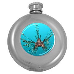 Lionfish 2 Round Hip Flask (5 Oz) by trendistuff