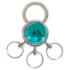 MANTA RAY 1 3-Ring Key Chains