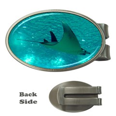 Manta Ray 1 Money Clips (oval)  by trendistuff