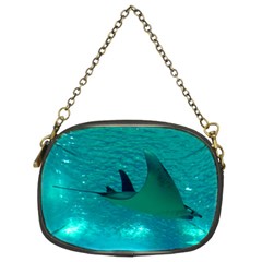 Manta Ray 1 Chain Purses (two Sides)  by trendistuff