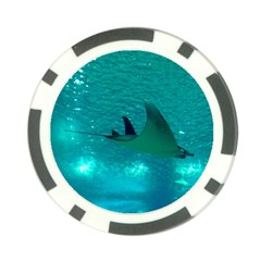 MANTA RAY 1 Poker Chip Card Guard (10 pack)