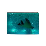 MANTA RAY 1 Cosmetic Bag (Medium)  Back