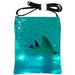 Manta Ray 1 Shoulder Sling Bags by trendistuff