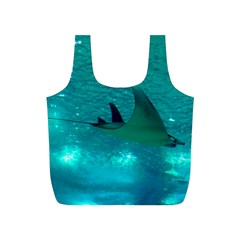 Manta Ray 1 Full Print Recycle Bags (s)  by trendistuff