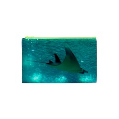 Manta Ray 1 Cosmetic Bag (xs) by trendistuff