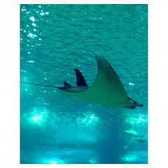 MANTA RAY 1 Drawstring Bag (Small)