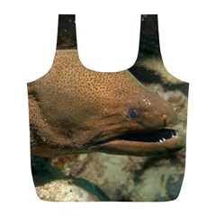 Moray Eel 1 Full Print Recycle Bags (l)  by trendistuff