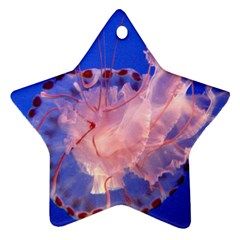 Purple Jellyfish Star Ornament (two Sides) by trendistuff