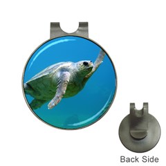 Sea Turtle 2 Hat Clips With Golf Markers by trendistuff