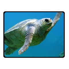 Sea Turtle 2 Fleece Blanket (small) by trendistuff