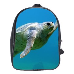 Sea Turtle 2 School Bag (xl) by trendistuff
