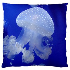 Spotted Jellyfish Large Cushion Case (one Side) by trendistuff