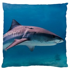 Tiger Shark 1 Standard Flano Cushion Case (one Side) by trendistuff