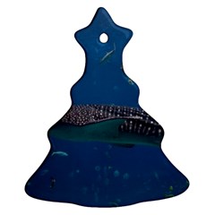 Whale Shark 1 Christmas Tree Ornament (two Sides) by trendistuff