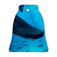 Whale Shark 2 Bell Ornament (two Sides) by trendistuff