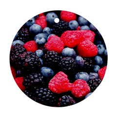 Berries 2 Round Ornament (two Sides)