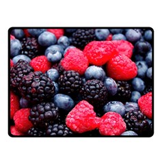 Berries 2 Double Sided Fleece Blanket (small) 