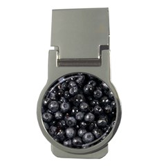 Blueberries 1 Money Clips (round)  by trendistuff