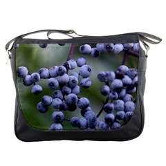 Blueberries 2 Messenger Bags by trendistuff