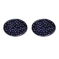 Blueberries 4 Cufflinks (oval) by trendistuff
