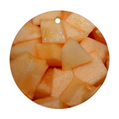 CANTALOUPE Round Ornament (Two Sides)