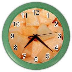 Cantaloupe Color Wall Clocks by trendistuff