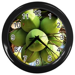 Coconuts 1 Wall Clocks (black) by trendistuff