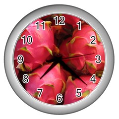 DRAGONFRUIT Wall Clocks (Silver) 