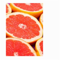 Grapefruit 1 Large Garden Flag (two Sides) by trendistuff