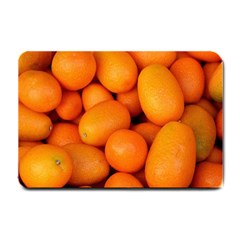 Kumquat 2 Small Doormat  by trendistuff