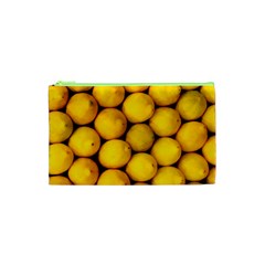 Lemons 2 Cosmetic Bag (xs) by trendistuff