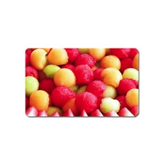 Melon Balls Magnet (name Card) by trendistuff