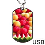 MELON BALLS Dog Tag USB Flash (Two Sides) Front