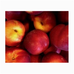 Nectarines Small Glasses Cloth (2-side) by trendistuff