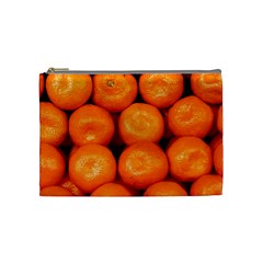 Oranges 1 Cosmetic Bag (medium)  by trendistuff