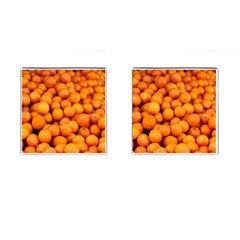 Oranges 3 Cufflinks (square) by trendistuff