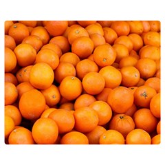 Oranges 3 Double Sided Flano Blanket (medium)  by trendistuff