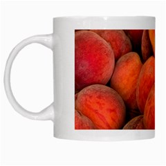 PEACHES 2 White Mugs