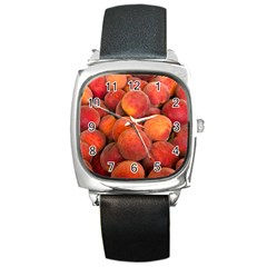 PEACHES 2 Square Metal Watch