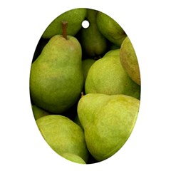 Pears 1 Ornament (oval) by trendistuff