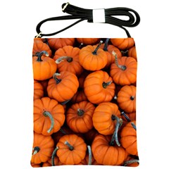 Pumpkins 2 Shoulder Sling Bags by trendistuff