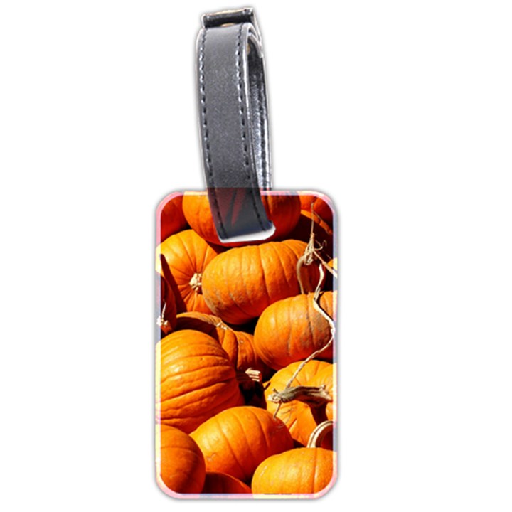 PUMPKINS 3 Luggage Tags (Two Sides)