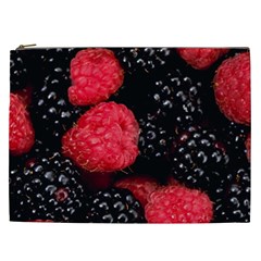 Raspberries 1 Cosmetic Bag (xxl)  by trendistuff