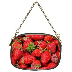 Strawberries 1 Chain Purses (one Side)  by trendistuff