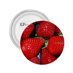 Strawberries 3 2 25  Buttons by trendistuff