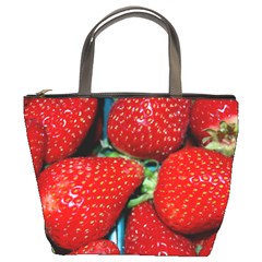 Strawberries 3 Bucket Bags by trendistuff